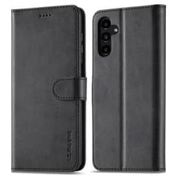 LC.IMEEKE Wallet Case till Samsung Galaxy A15 - Svart