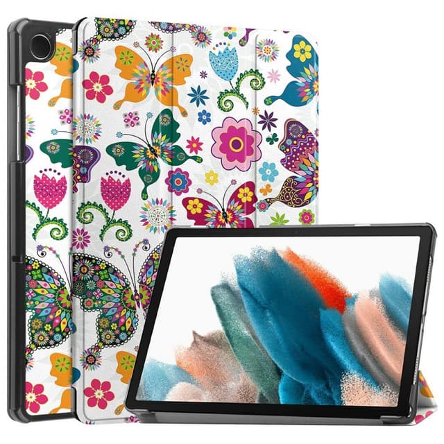 Kolminkertainen telinekotelo Samsung Galaxy Tab A9+ 11"" - Butterflies