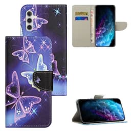 Til Samsung Galaxy A25 Lommebok-deksel Mønsterdeksel