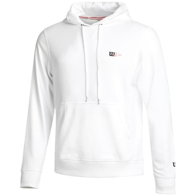 Wilson M Triblend Hoodie Br Wt Pdl, Padel- och tenniströja herr