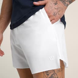 Wilson M Tournament Short 7"" Br Wt, Miesten padel ja tennis shortsit