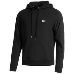 Wilson M Triblend Hoodie Black Pdl, Padel- och tenniströja herr