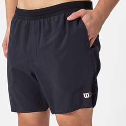 Wilson M Tournament Short 7""  Black Pdl, Padel- och tennisshorts herr