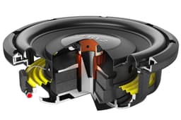 Mille Pro Shallow subwoofer 10#34:250mm 4 ohm 1000w