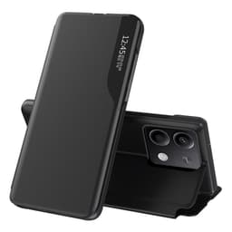 SKALO Xiaomi Redmi Note 13 5G Clear View Window Fodral - Svart