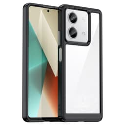 SKALO Xiaomi Redmi Note 13 5G Väri Puskurin Suojakuori - Musta