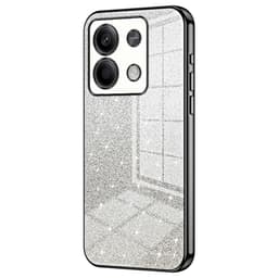 SKALO Xiaomi Redmi Note 13 5G Electroplating Farve Cover - Sort