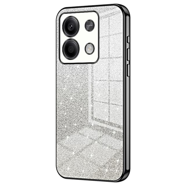 SKALO Xiaomi Redmi Note 13 5G Electroplating Farve Cover - Sort