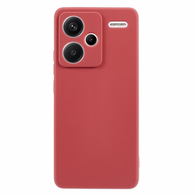 SKALO Xiaomi Redmi Note 13 Pro+ Ultraohut TPU-kuori - Punainen