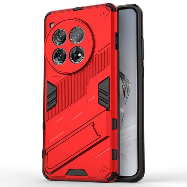 SKALO OnePlus 12 5G Armor Hybrid BIBERCAS Skal - Röd