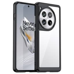 SKALO OnePlus 12 5G Farve Bumper Cover - Sort
