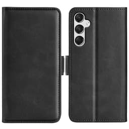 SKALO Samsung A25 5G Premium Plånboksfodral - Svart