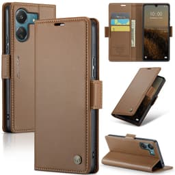 CaseMe Xiaomi Redmi 13C 4G Lompakkokotelo - Ruskea