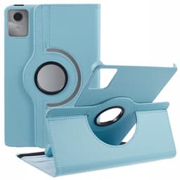 SKALO Lenovo Tab M11 360 Litchi Suojakotelo - Turkoosi