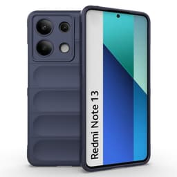 SKALO Xiaomi Redmi Note 13 4G Rugged Bumpers TPU-suojakuori - Tummansininen