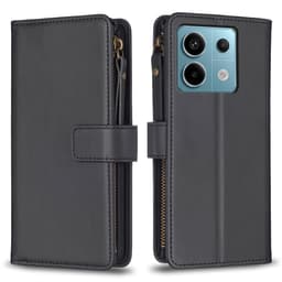 SKALO Xiaomi Redmi Note 13 Pro 5G Big Wallet 11-RUM Pungetui - Sort