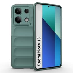 SKALO Xiaomi Redmi Note 13 4G Rugged Bumpers TPU-Skal - Grön