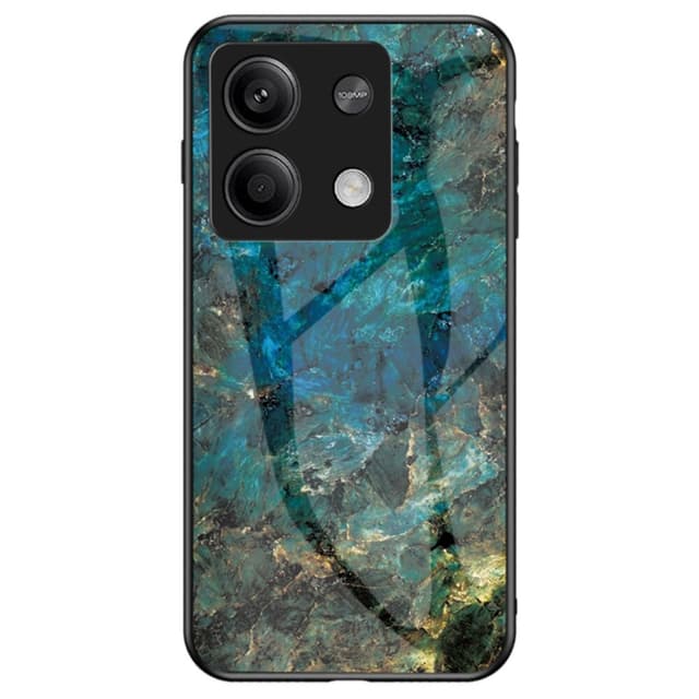 SKALO Xiaomi Redmi Note 13 5G Marmori karkaistu lasi TPU-suojakuori - #2