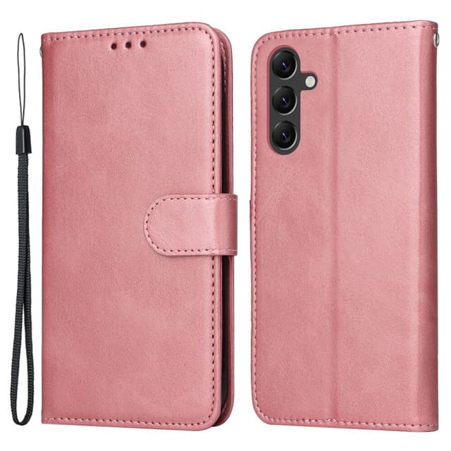 SKALO Samsung A15 5G PU-læder Pungetui - Pink