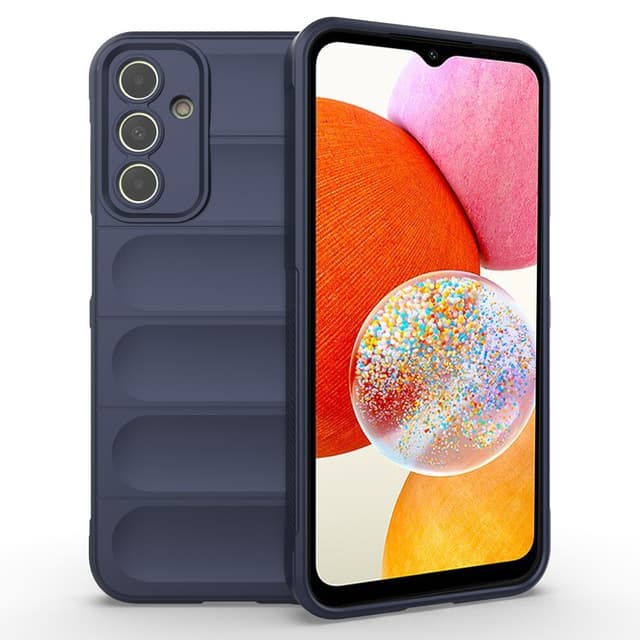 SKALO Samsung A15 4G Rugged Bumpers TPU-Cover - Mørkeblå