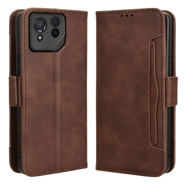 SKALO Asus ROG Phone 8 Pro 5G 6-RUM Pungetaske - Brun