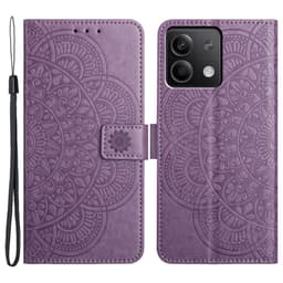 SKALO Xiaomi Redmi Note 13 5G Mandala Plånboksfodral - Lila