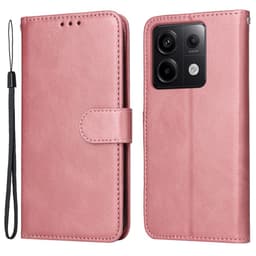 SKALO Xiaomi Redmi Note 13 Pro 5G PU-Läder Plånboksfodral - Rosa