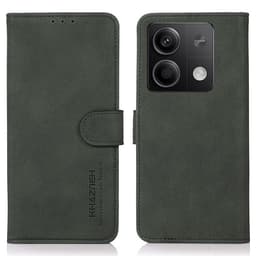 SKALO Xiaomi Redmi Note 13 5G KHAZNEH Pungetui i PU-læder - Grøn