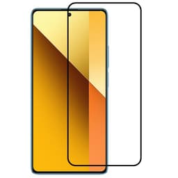 2-KPL SKALO Xiaomi Redmi Note 13 4G Koko Näytön Karkaistu Lasi - Musta