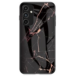 SKALO Samsung A15 4G Marmori karkaistu lasi TPU-suojakuori - #5