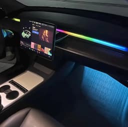 RBG lysstribe til instrumentbord - Tesla 3/Y