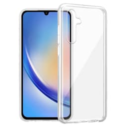 Samsung Galaxy A34 5G Suojakuori Suojakotelo Läpinäkyvä