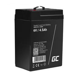 Green Cell AGM Batteri 6V 4.5Ah