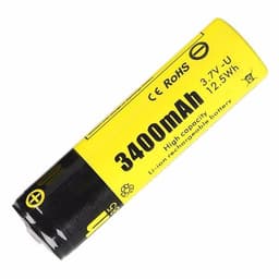 SupFire AB5 Akku 3400mAh 18650 Ladattava