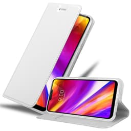 LG G7 ThinQ / FIT / ONE lommebokdeksel etui (sølv)