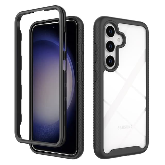 Til Samsung Galaxy S24 PC+TPU-deksel med støtsikker telefonveske