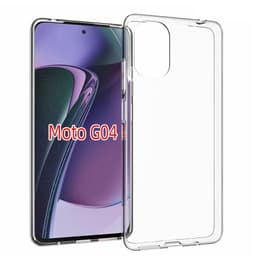 Til Motorola Moto G04 4G / G24 4G Taske TPU Cover Bagside