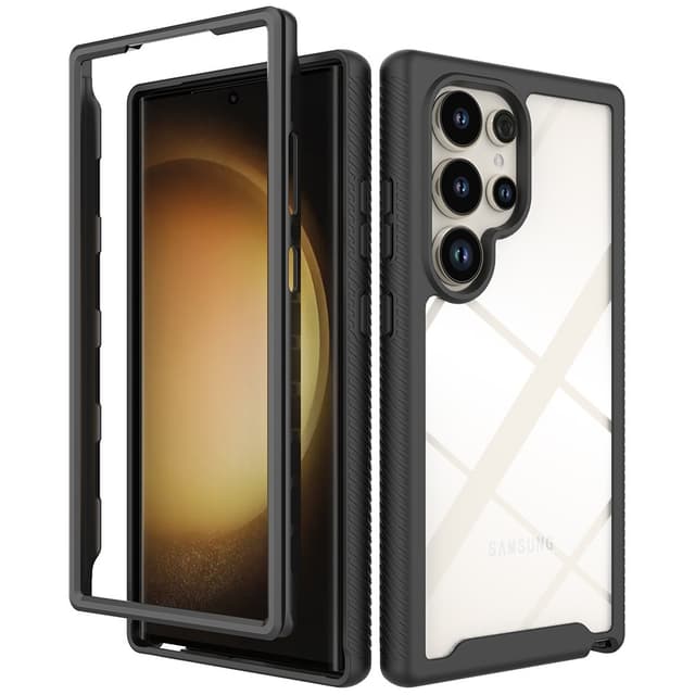 Samsung Galaxy S24 Ultra -kotelolle PC+TPU Iskunkestävä Puhelimen Takakuori