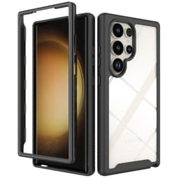 Til Samsung Galaxy S24 Ultra Case PC+TPU Støddæmpende Mobiltelefon Bagside