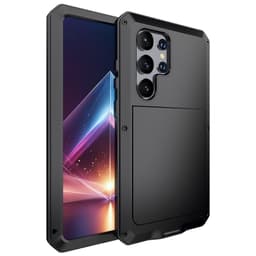 Samsung Galaxy S24 Ultra Case beskyttelse Case Shell + hærdet glas