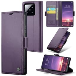 CASEME Plånboksfodral Xiaomi 14 - Lila