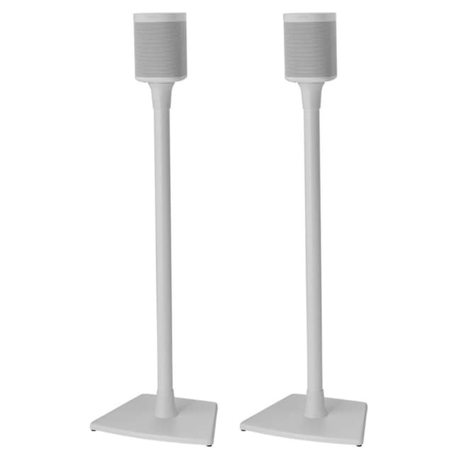 SANUS Gulvstativ for Sonos One SL Play:1 Play:3 Par Hvit