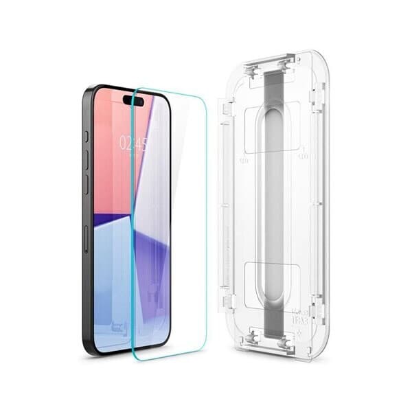 Spigen Glas.TR EZ Fit Härdat Skärmskydd till iPhone 15 Pro
