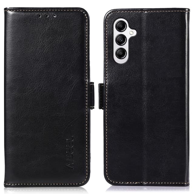 ABEEL Til Samsung Galaxy A55 Skinn Magnetisk Veske Crazy Horse Texture