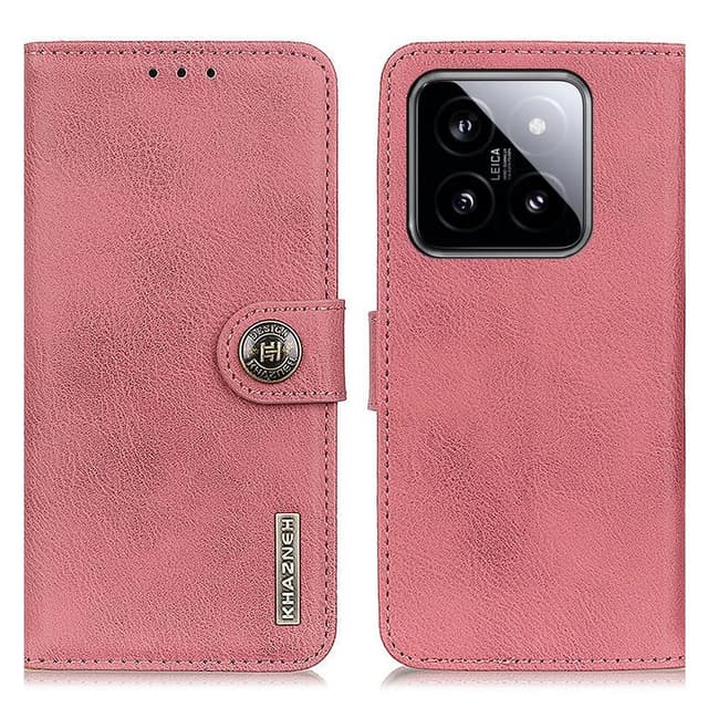 KHAZNEH Til Xiaomi 14 Deksel - Rosa