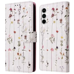 Til Samsung Galaxy A35 Lommebok-deksel Blomster