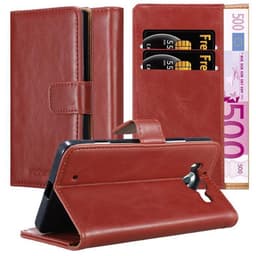 Nokia Lumia 950 lommebokdeksel etui (rød)