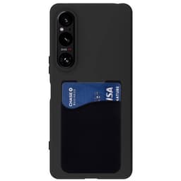 Silikon skal med korthållare Sony Xperia 1 VI - Svart