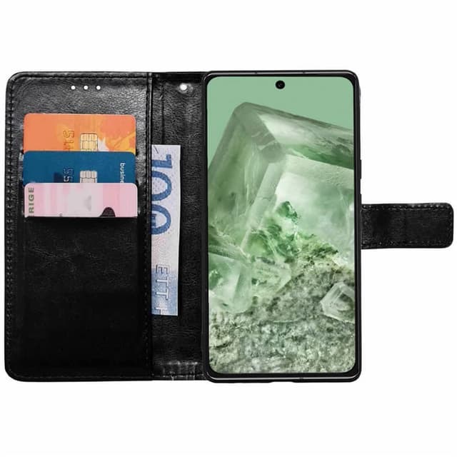 Plånboksfodral 3-kort Google Pixel 8a - Svart