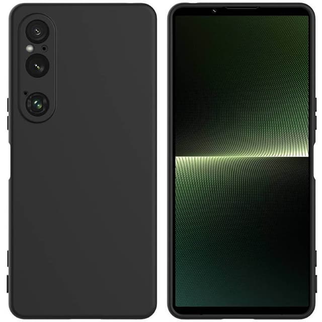 Liquid silikone cover Sony Xperia 1 VI - Sort